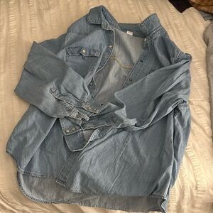 GAP Jean button up